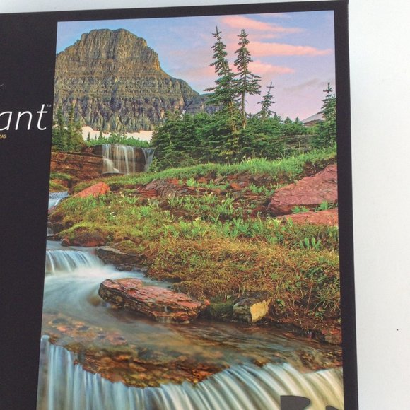 Mega Puzzles 1000 Pieces Glacier Cascades - Picture 6 of 7